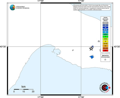 Mappa MCS - territori località
