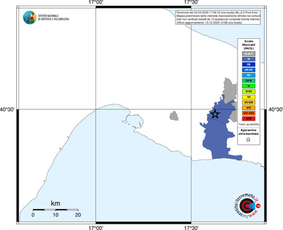 Mappa MCS - territori comuni