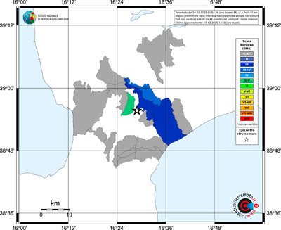 Mappa EMS - territori comuni