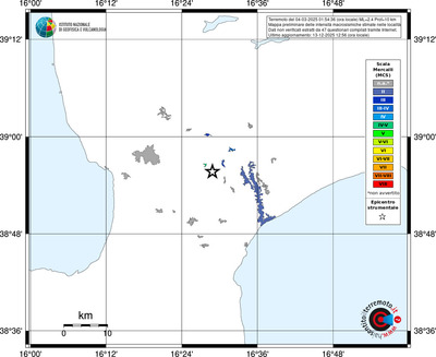 Mappa MCS - territori località