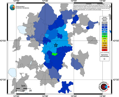 Mappa MCS - territori comuni