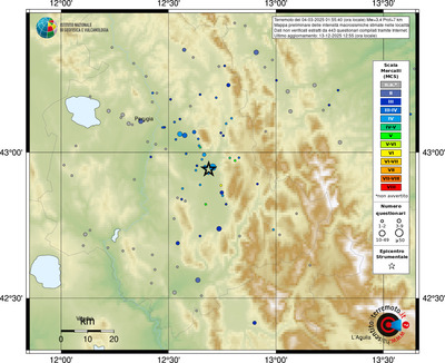 Mappa MCS - località