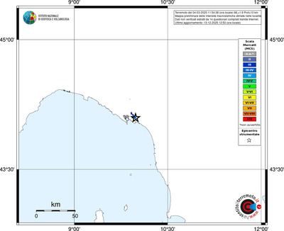Mappa MCS - territori località