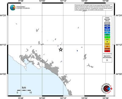 Mappa MCS - territori località