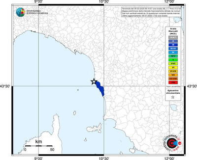 Mappa MCS - territori comunali