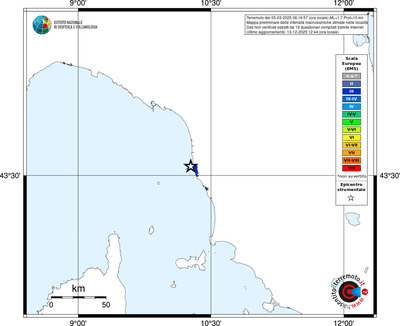 Mappa EMS - territori località