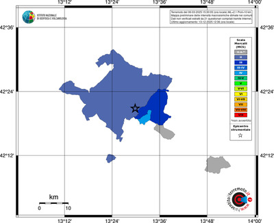 Mappa MCS - territori comuni