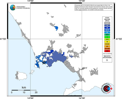Mappa MCS - territori località