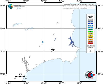 Mappa MCS - territori località