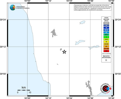 Mappa MCS - territori località