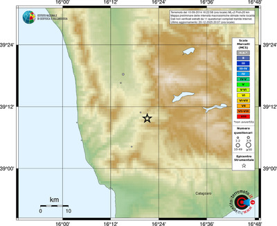 Mappa MCS - località