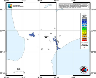 Mappa MCS - territori località