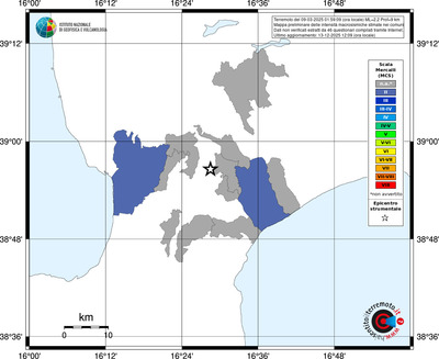 Mappa MCS - territori comuni