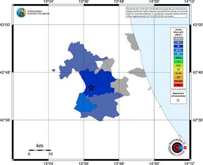 Mappa MCS - territori comuni