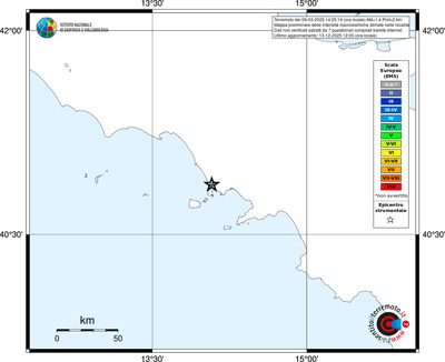 Mappa EMS - territori località