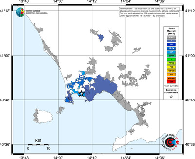 Mappa MCS - territori località
