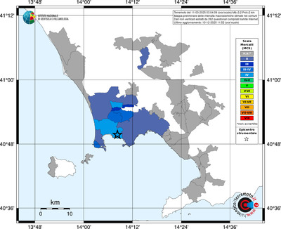 Mappa MCS - territori comuni