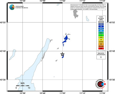 Mappa EMS - territori località