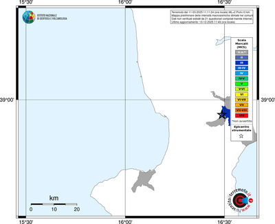 Mappa MCS - territori comuni