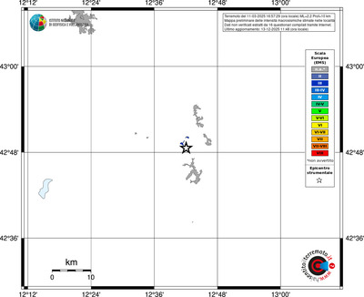 Mappa EMS - territori località