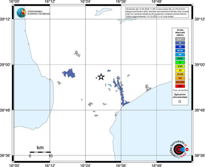 Mappa MCS - territori località