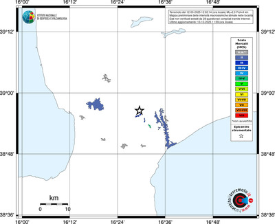 Mappa MCS - territori località