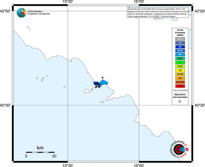 Mappa EMS - territori comuni