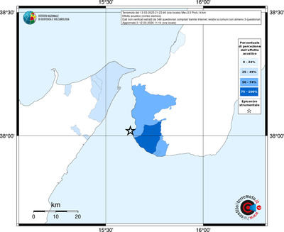 Mappa territorio comunale con almeno 3 questionari