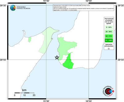 Mappa territorio comunale con almeno 3 questionari