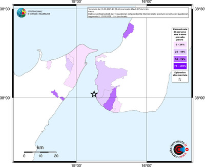 Mappa territorio comunale con almeno 3 questionari