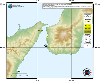 Mappa comuni con almeno 3 questionari