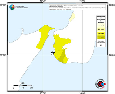 Mappa territorio comunale con almeno 3 questionari