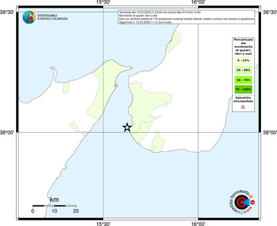 Mappa territorio comunale con almeno 3 questionari