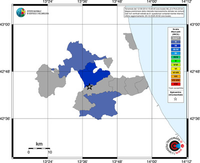 Mappa MCS - territori comuni