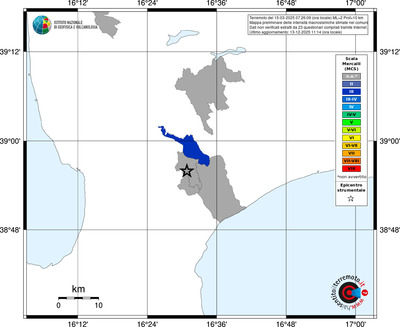 Mappa MCS - territori comuni