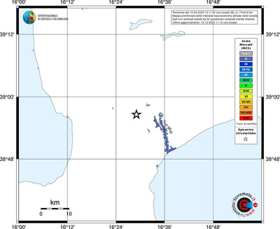 Mappa MCS - territori località