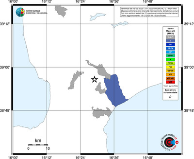 Mappa MCS - territori comuni