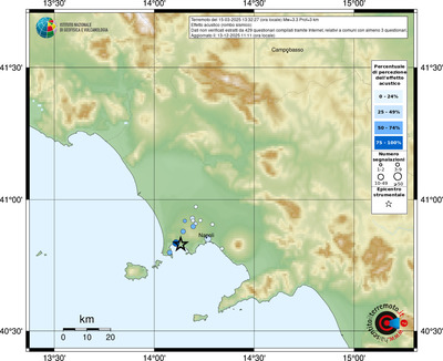 Mappa comuni con almeno 3 questionari