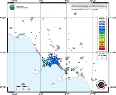 Mappa MCS - territori località