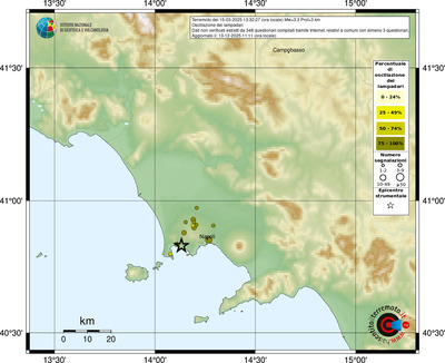 Mappa comuni con almeno 3 questionari