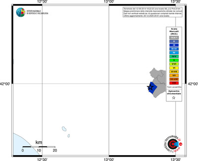 Mappa MCS - territori comuni