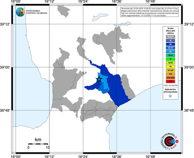 Mappa MCS - territori comuni