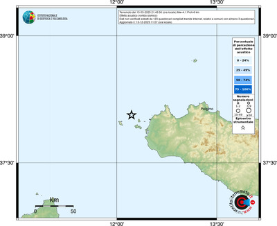 Mappa comuni con almeno 3 questionari