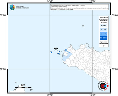 Mappa territorio comunale con almeno 3 questionari