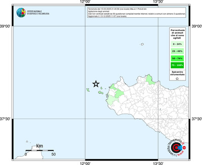 Mappa territorio comunale con almeno 3 questionari
