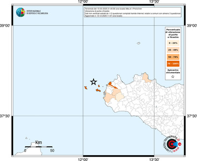 Mappa territorio comunale con almeno 3 questionari