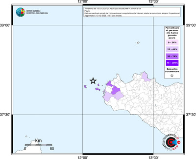Mappa territorio comunale con almeno 3 questionari
