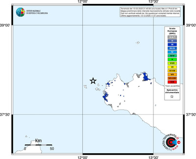 Mappa EMS - territori località