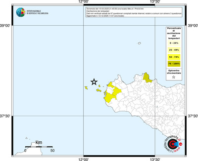 Mappa territorio comunale con almeno 3 questionari