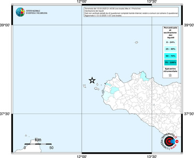 Mappa territorio comunale con almeno 3 questionari